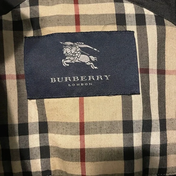 Burberry Black Vintage Check Lined Jacket - Picture 2 of 4
